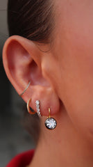 Half Butterfly Hoops