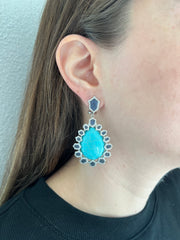 Turquoise Dream Formal Earrings