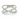 X Silver Pave Ring with Stones