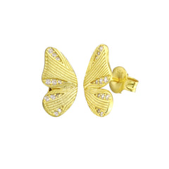 Half Butterfly Stud
