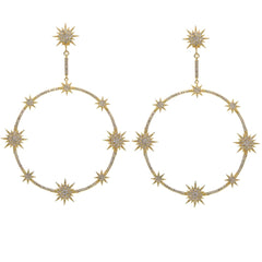 Statement Star Earrings