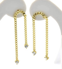 Diamond & Chain Studs