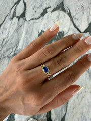 Double Band Star Ring (Gold & Silver)