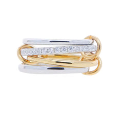Diamond Cross Hoop