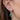 Diamond and Emerald-Cut Emerald Halo Formal Earrings 14k