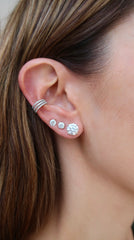 White Gold Diamond Earcuff 14k