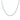 Silver Aqua Mini Tennis Necklace