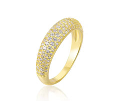 Starburst Gold Ring