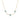 Turquoise Flower Tennis Necklace