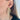 Winter Cascade Silver Earrings