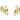 Triple Gold Row Earcuff