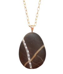 Chambray Collection Beach Stone and Gems