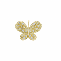 Butterflie Multiple Diamond Gold 14k