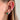 Emerald-Cut Emerald with Diamond Halo 14k Studs