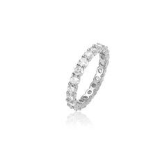 Silver Diamond Ring