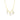 Letter diamond Necklace