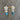 Flower Shell Stone Earrings