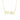 One Letter Cz Necklace
