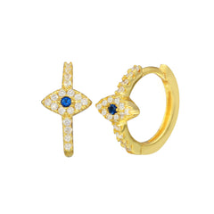 Diamond Eye Hoop