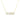 Date or Initials Necklace